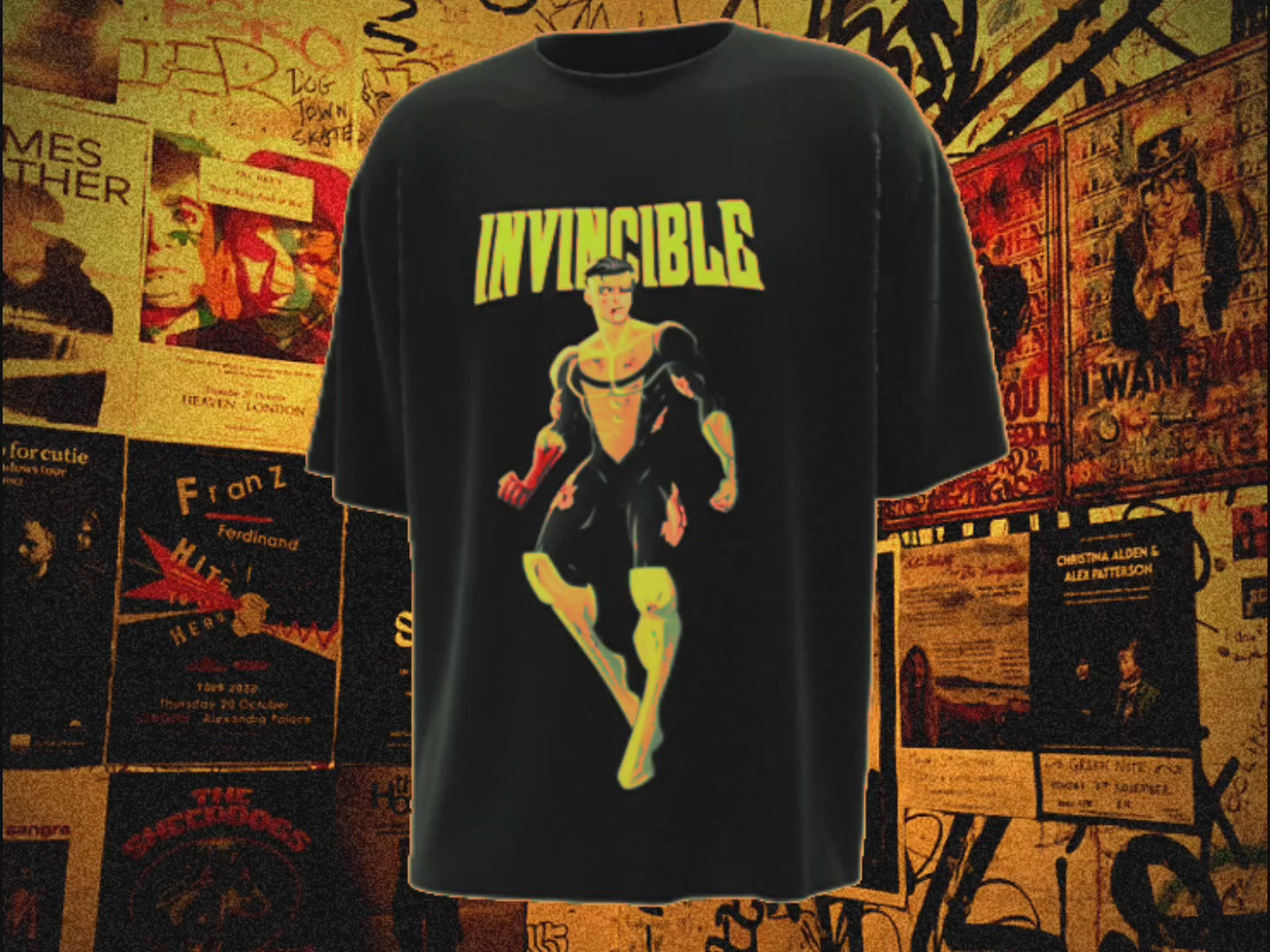 INVINCIBLE OVERSIZED TEE